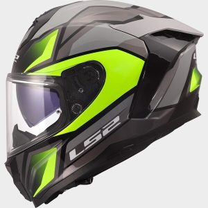 Casque LS2 FF817 CHALLENGER II VIPER GREY H-V YELLOW