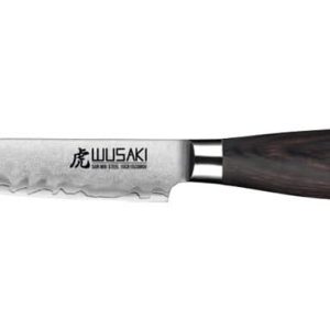 Couteau Universel Wusaki Fujiko Black – Lame San Mai 12 cm