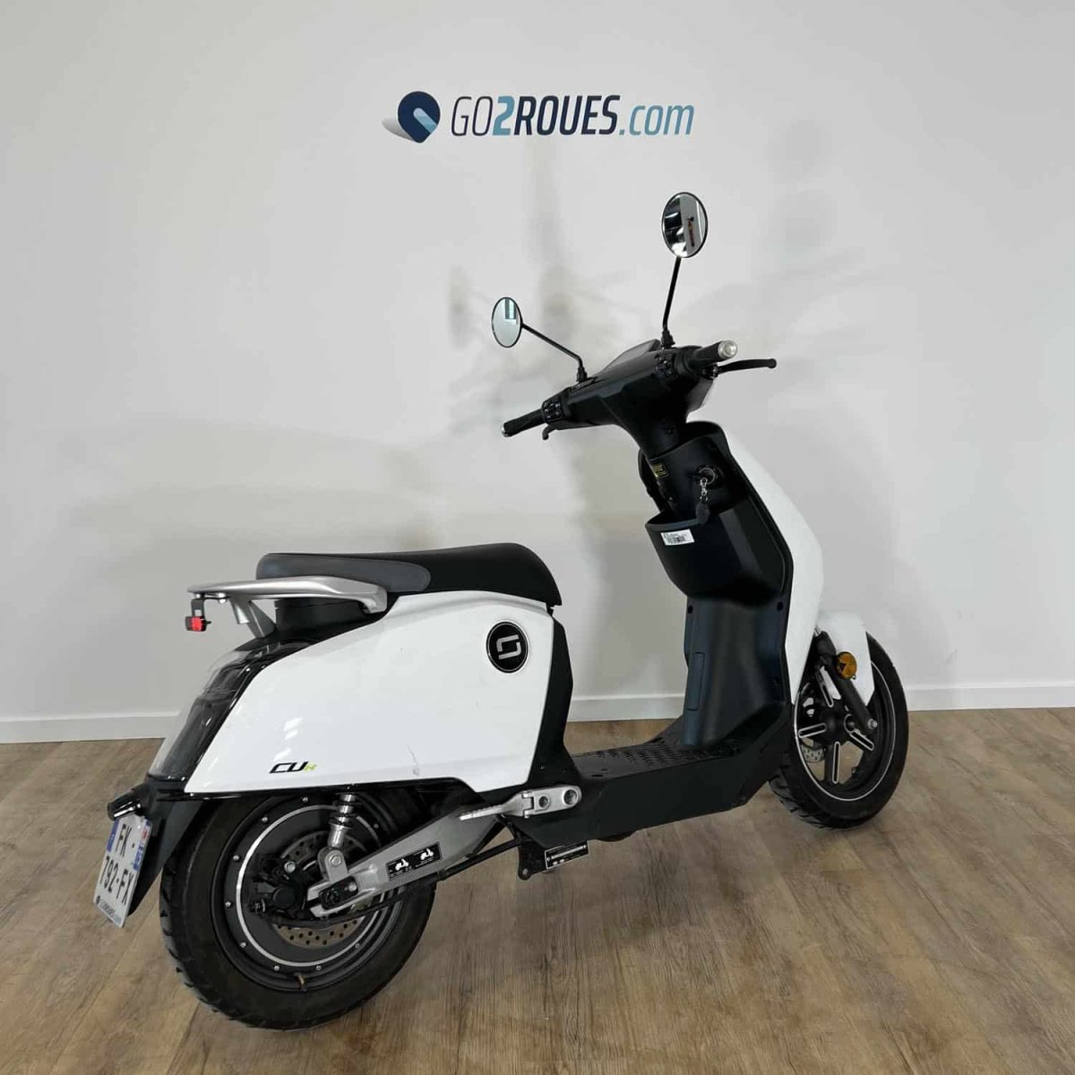 Super Soco CU-X Blanc – Occasion 1300 km – Image 4